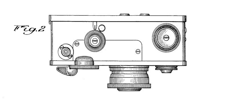 Argus C U.S. Patent Office Drawing Page Figure 2