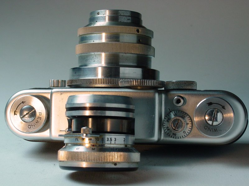 Geiss-modified Argus C4 with Sandmar Zoom-Vue 35-135