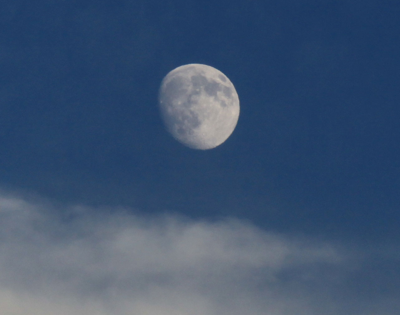 Click to Enlarge - Moon over Greystone-on-the-Cheat (SMCTZ 1:4.5/85~210mm)