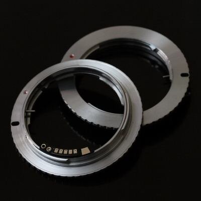 Olympus OM System to EOS Lens Mount Adapter with Assisted Focus