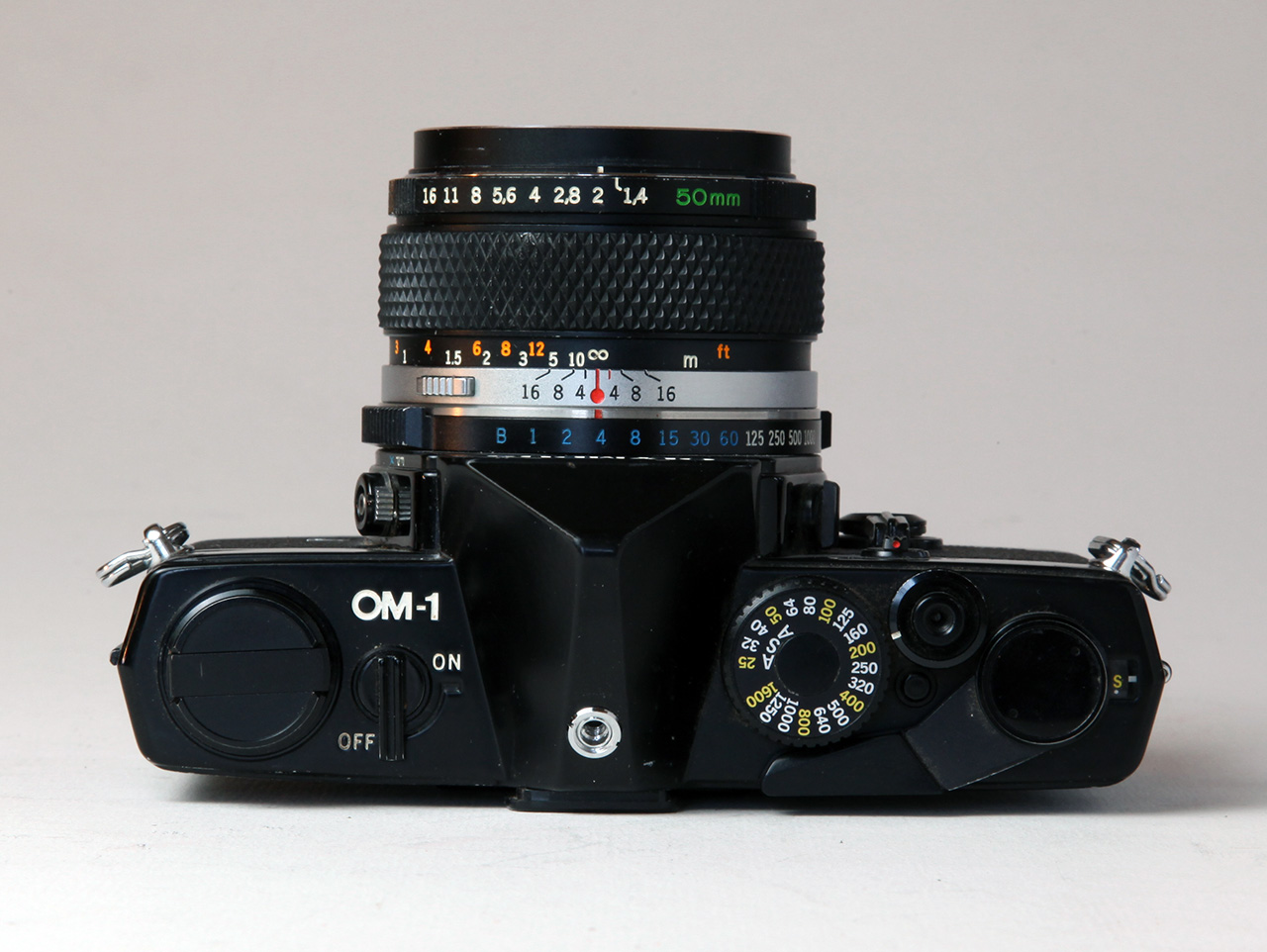 Click to Enlarge - Olympus OM System G.Zuiko Auto-S 1:1.4 f=50mm with OM-1 MD