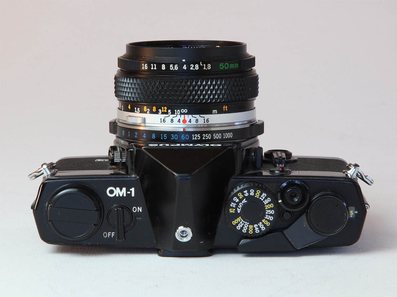 Click to Enlarge - Olympus OM System Zuiko MC Auto-S 1:1.8 f=50mm with OM-1 MD
