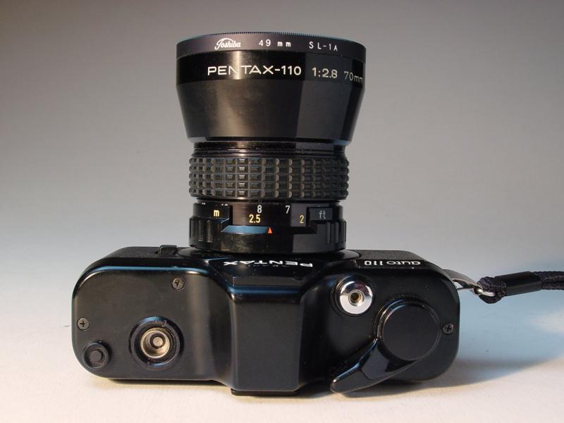 Pentax A110 with 70mm mounted - Click to Enlarge