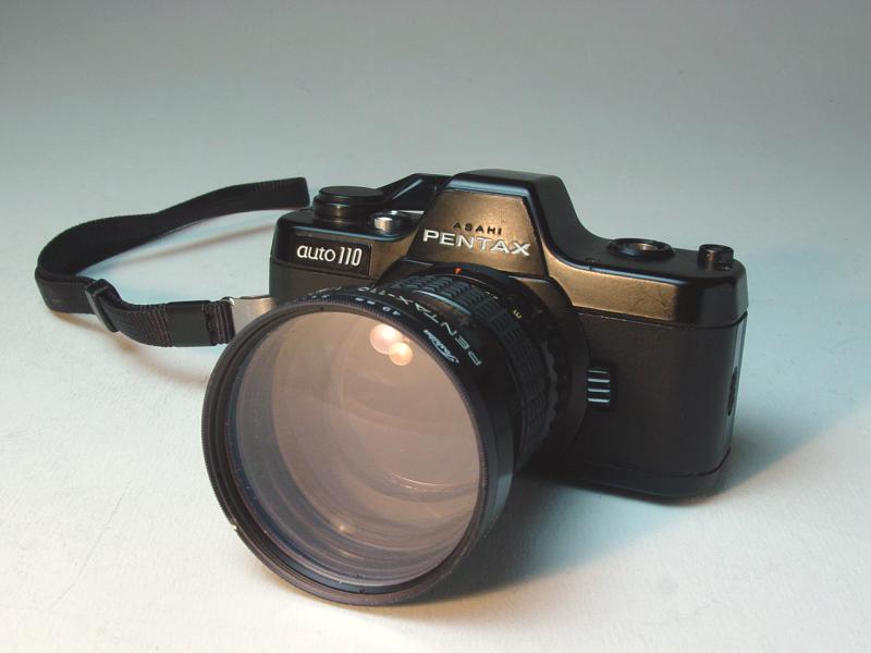 Pentax A110 with 70mm mounted - Click to Enlarge