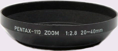 Pentax-110 Zoom 1:2.8 20~40mm Lens Hood