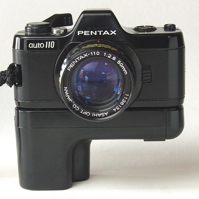 Pentax A110 with 2.8/50mm and Winder