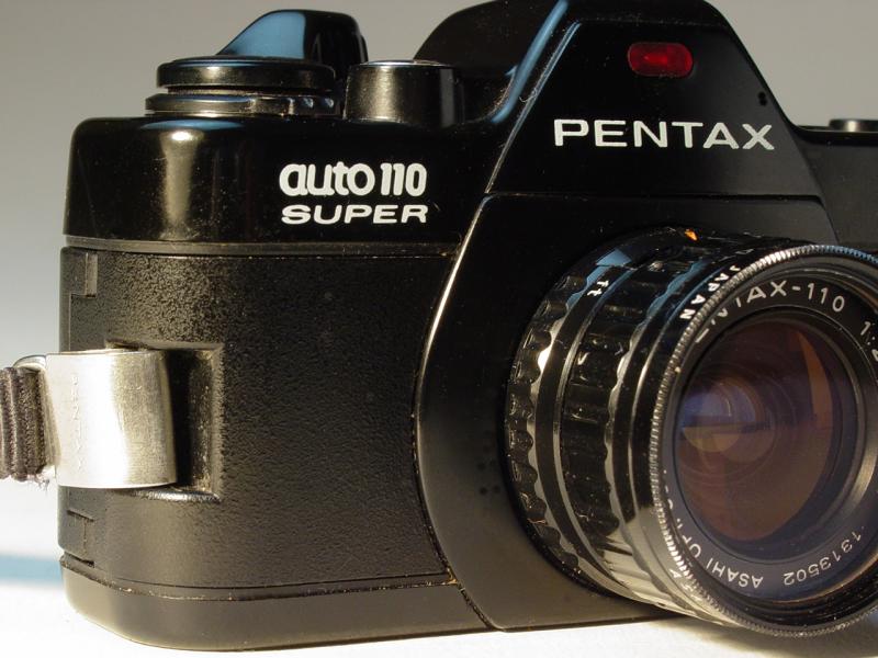 Pentax A110 Super with Pentax-110 18mm f/2.8 - Click to Enlarge