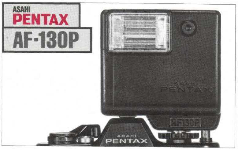Asahi Pentax AF-130P Manual