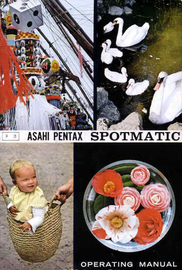 Asahi Pentax Spotmatic Operating Manual