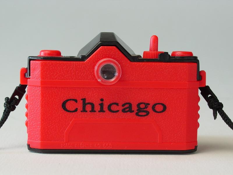 Souvenir Camera Toy with Pictures of Chicago