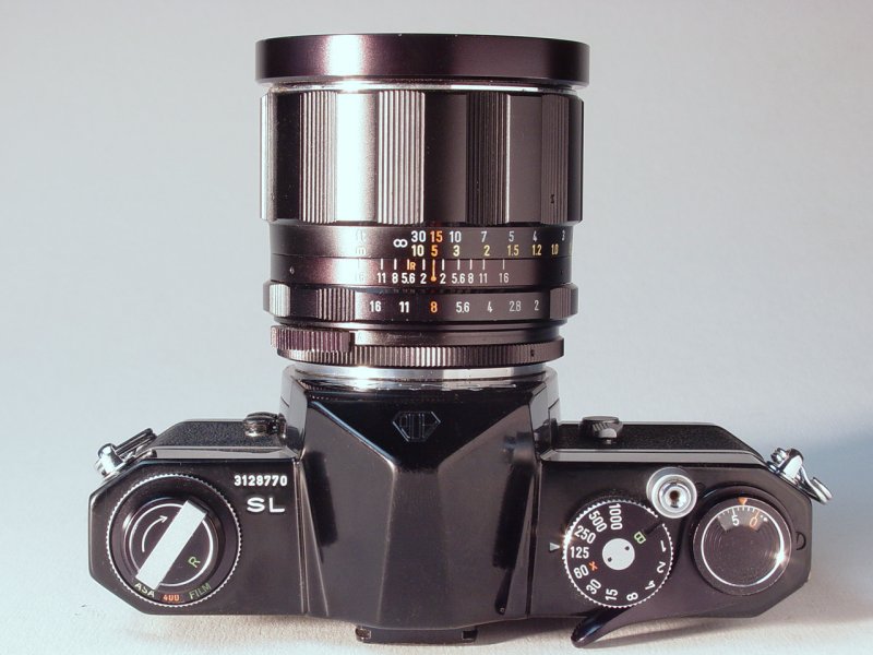 Die Cast Pro - Asahi Pentax SL (Black) with Super-Takumar 1:2.0 35mm