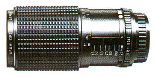 SMC PENTAX ZOOM 45 ~ 125mm f/4 catalog image