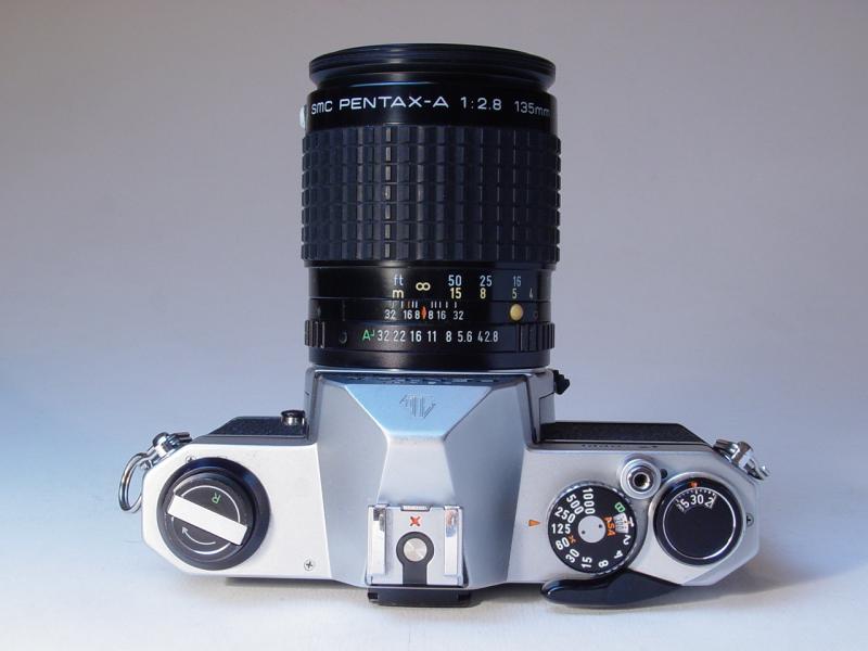 SMC Pentax-A 135mm f/2.8 on Asahi Pentax K1000