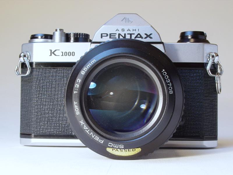 SMC Pentax Soft 85mm f/2.2 on Asahi Pentax K1000