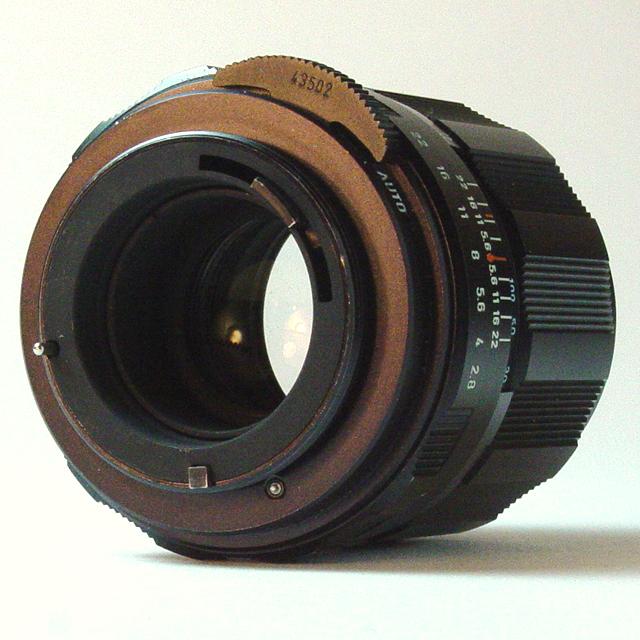 Super-Multi-Coated TAKUMAR 1:2.8/105mm - Click to Enlarge