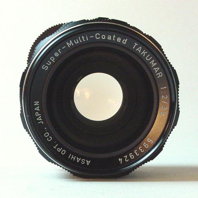 Super-Multi-Coated TAKUMAR 1:2/35mm - Click to Enlarge