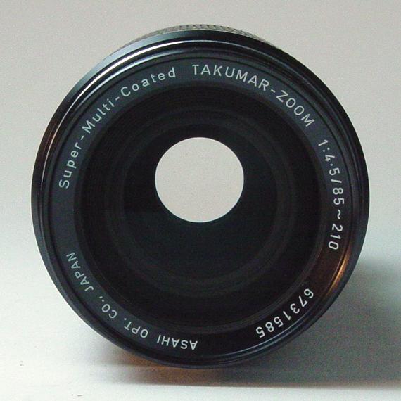 Super-Multi-Coated TAKUMAR-ZOOM 1:4.5/85~210mm - Click to Enlarge