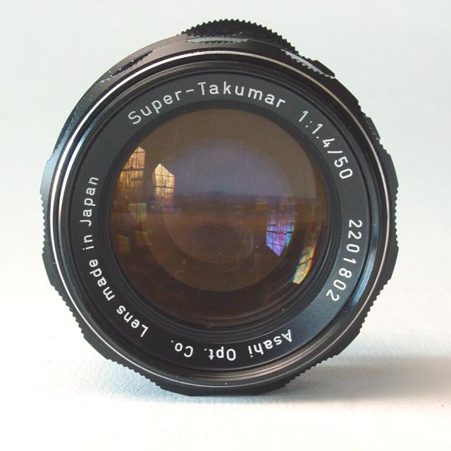 Super-Takumar 1:1.4 / 50mm with Spotmatic