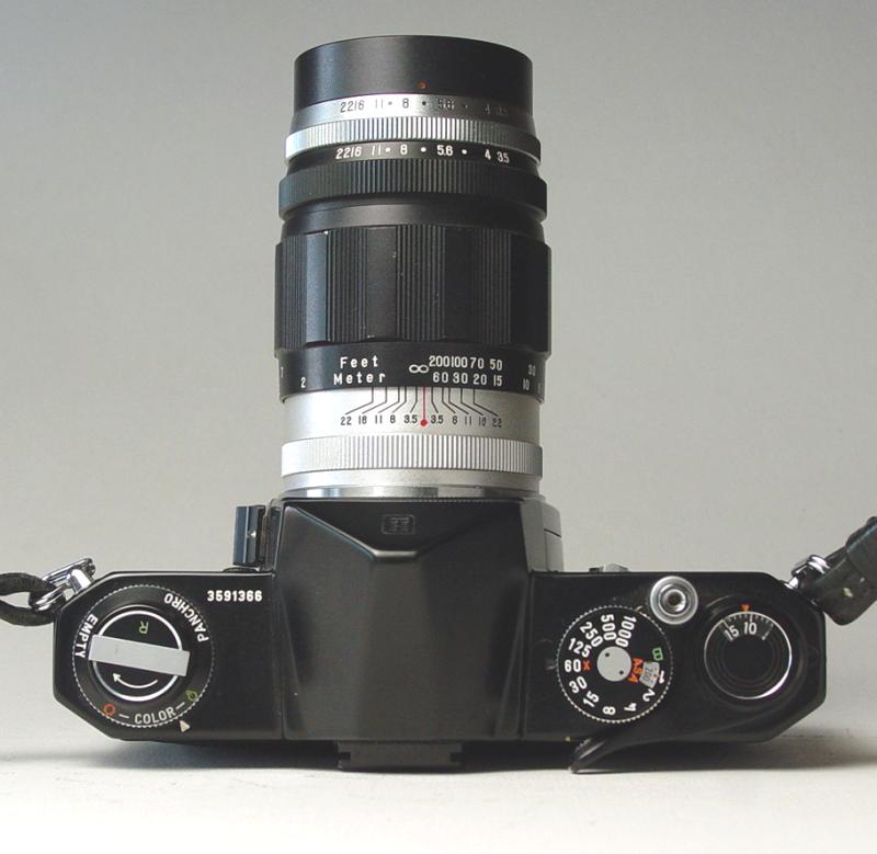 Takumar 135mm f/3.5 with Spotmatic