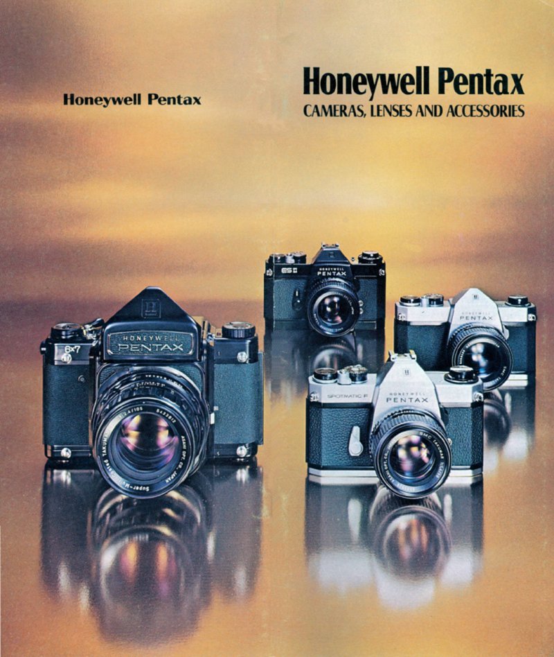 Honeywell Pentax - Cameras, Lenses and Accessories - Catalog - November 1973