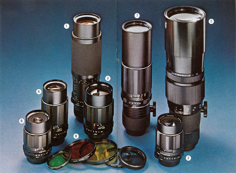 Super-Multi-Coated Takumar Lenses and Accessories