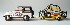 Majorette Jeep CJ with trailer and Dune Buggy