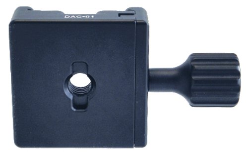 Desmond DAC-01 50mm QR Clamp 3/8-inch w 1/4-inch Adapter Arca Compatible for Tripod Head 