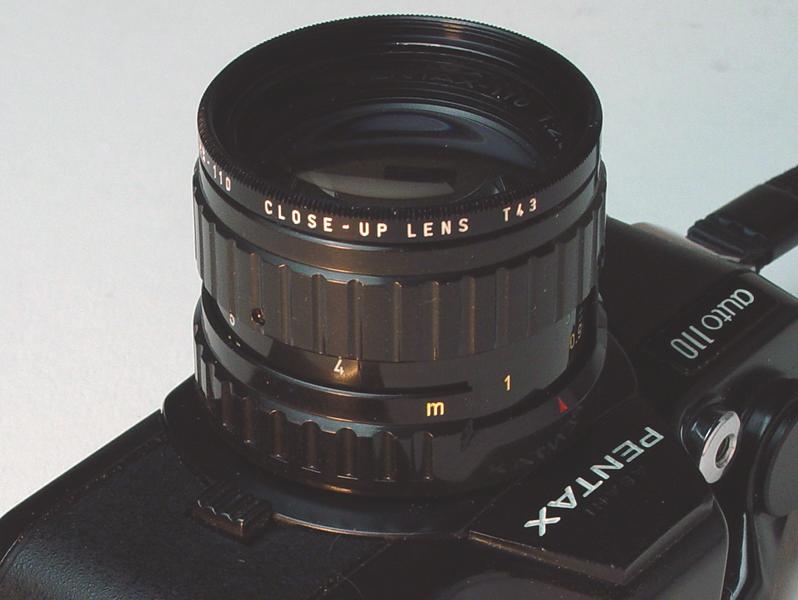 Pentax Auto 110 T43 Close-up Attachment For 50mm Lens 