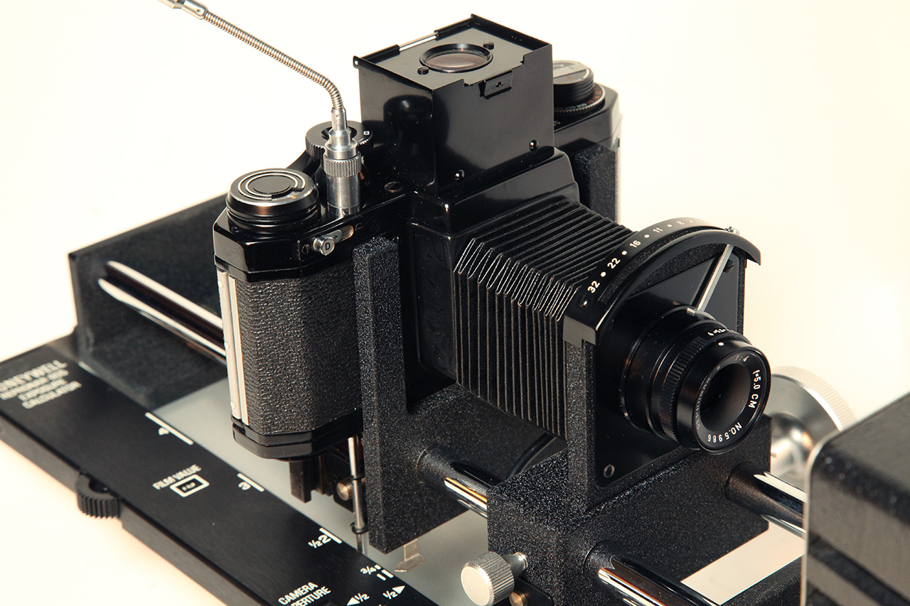 Click to Enlarge - Honeywell Repronar Model 805 A - Camera and Lens