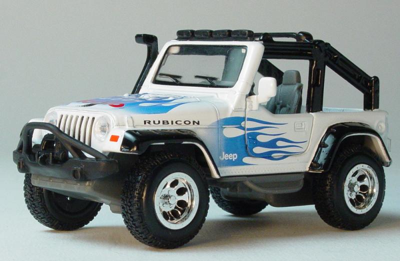 4x4 Icon - Maisto Jeep Wrangler Rubicon (Tomb Raider Movie version)
